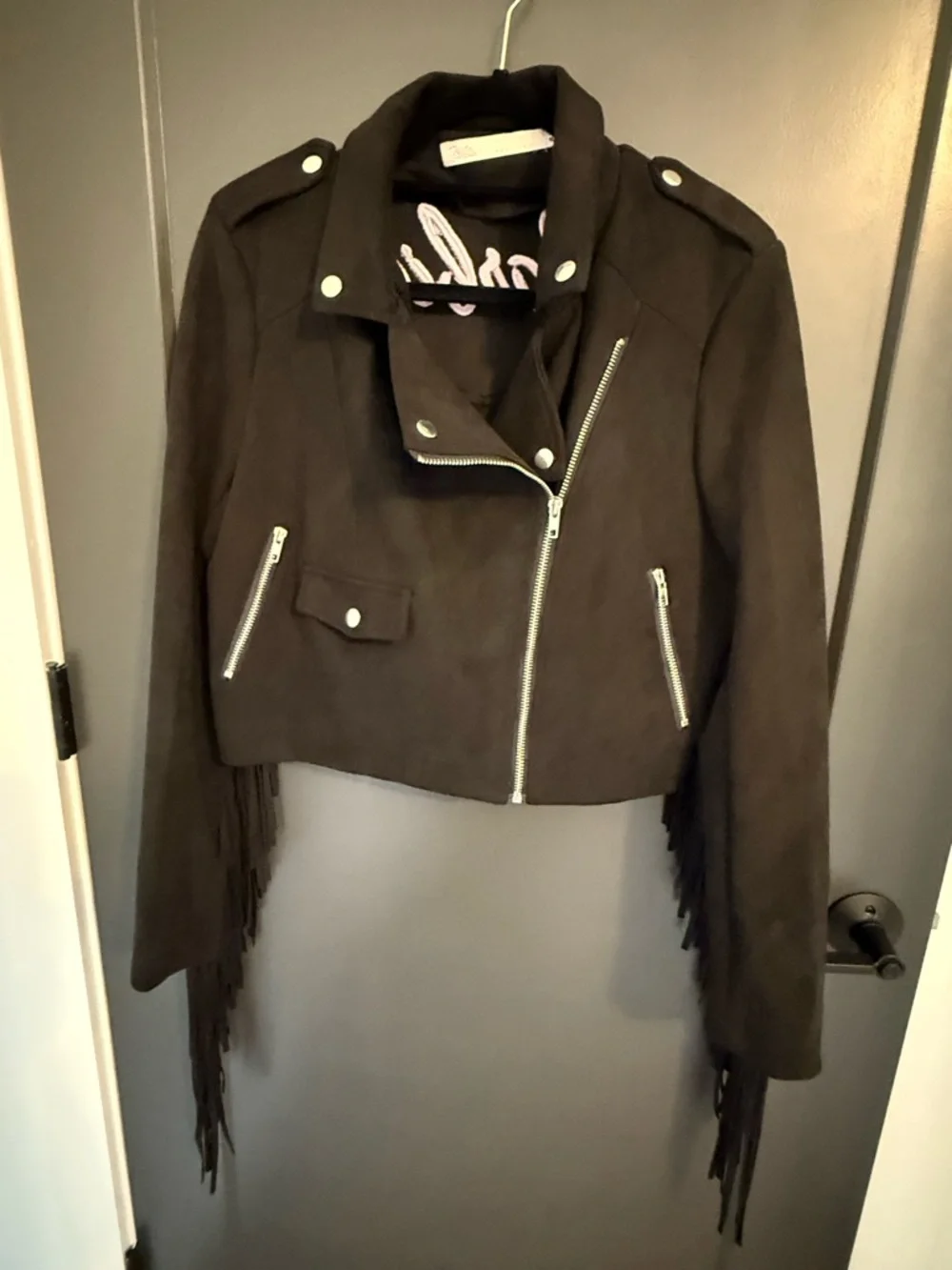 Barbie x Missguided Fringe Jacket - Picture 2 of 3